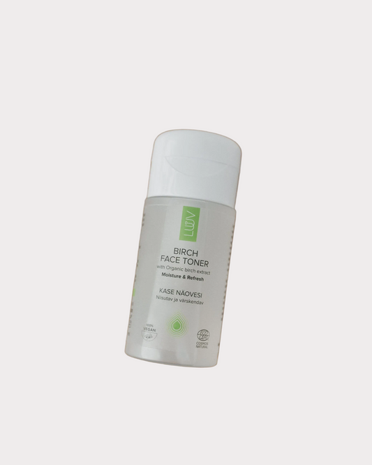 LUUV Bio-Gesichtswasser | Birkenextrakt & 10 % Glycerin | COSMOS ORGANIC