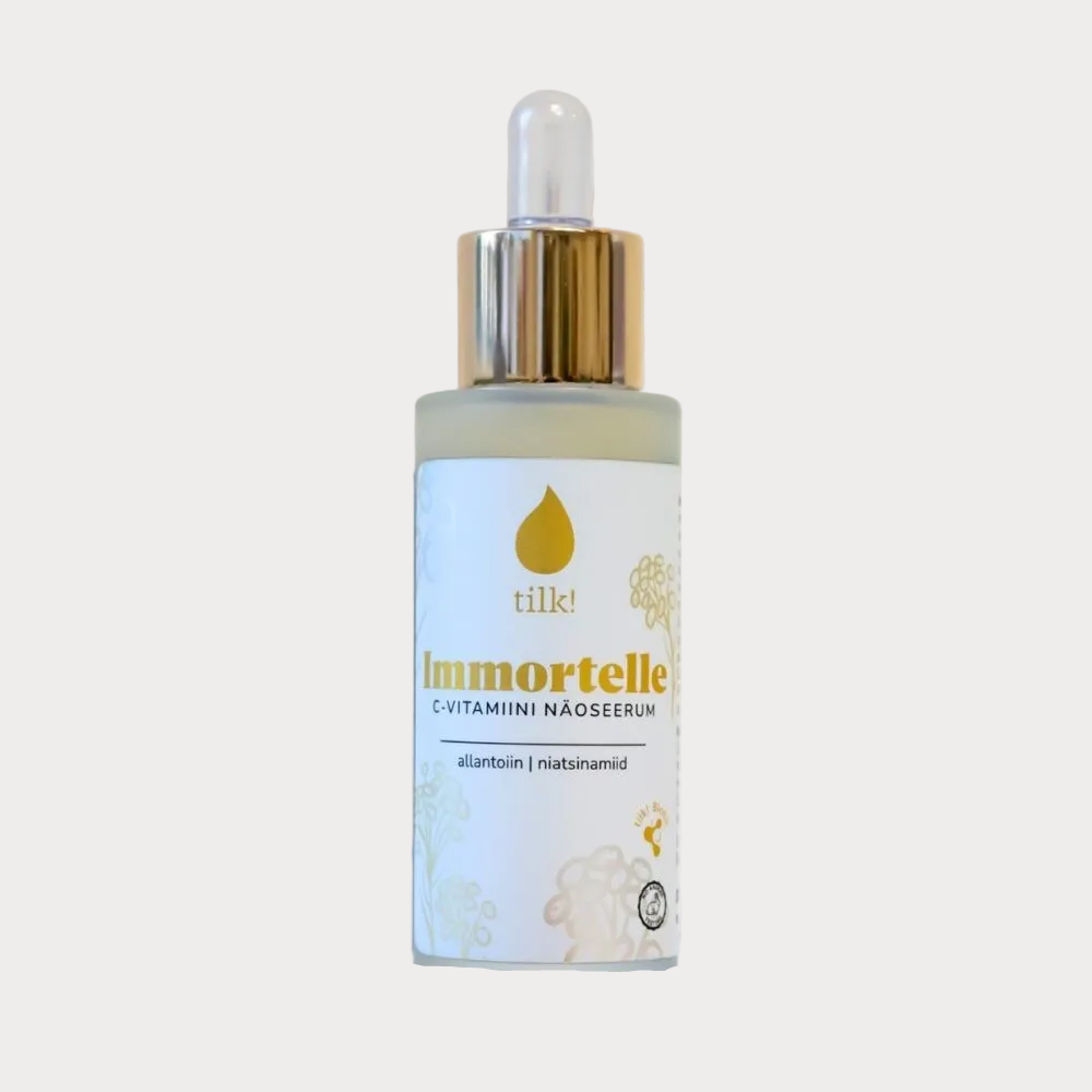 Immortelle Gesichts-Serum | Vitamin C & Niacinamid | Optische Hautverfeinerung
