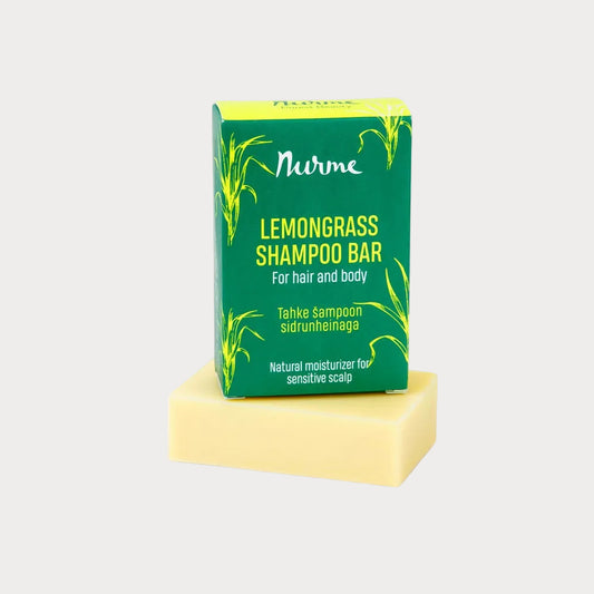 Lemongrass Shampoo Bar – Sensitive Scalp, 100g
