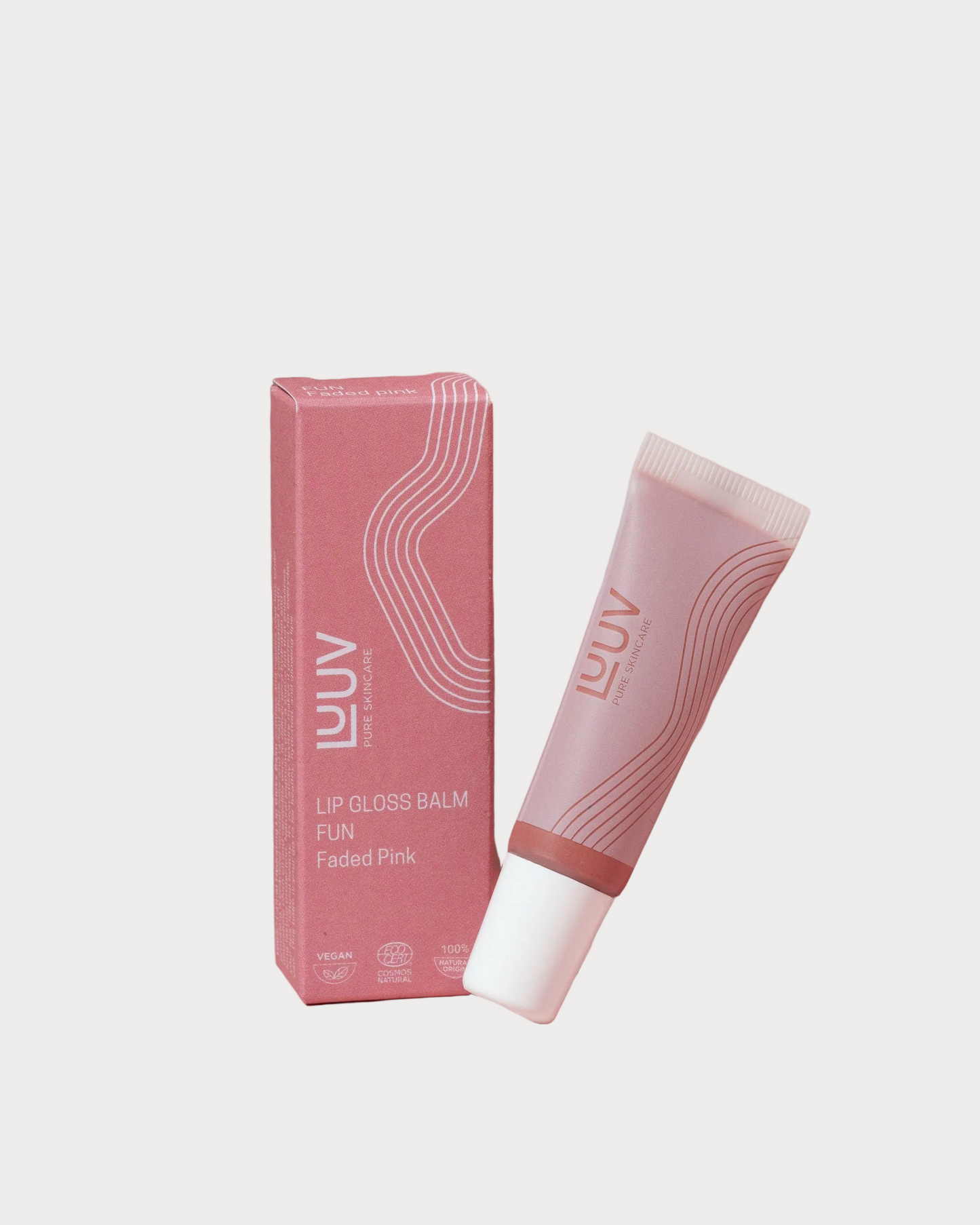 LUUV Lip Gloss Balm | Bio-Pflaumenkernöl | ECOCERT-zertifiziert | 100 % Vegan