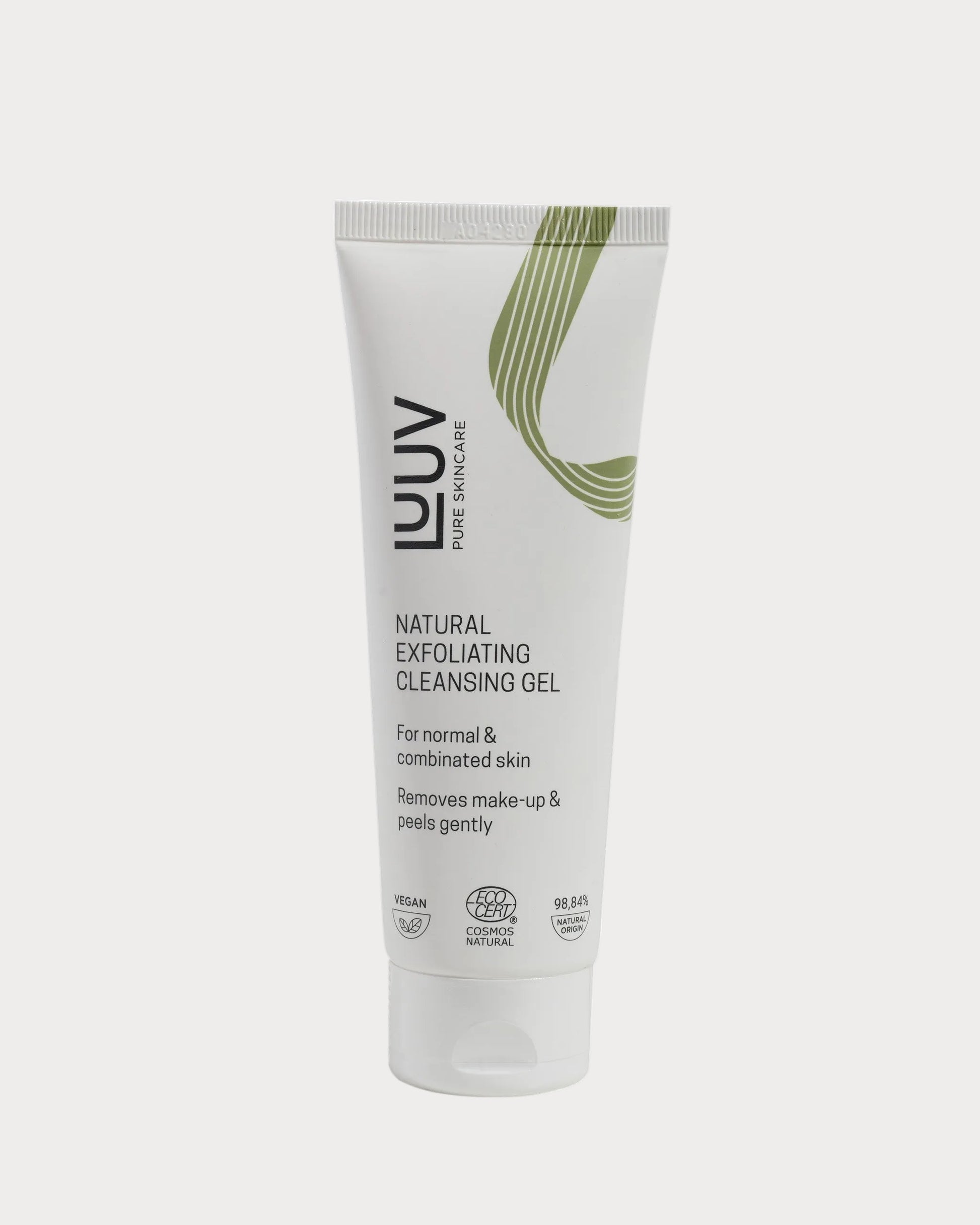 Natural Exfoliating Cleansing Gel with Bamboo, 75ml