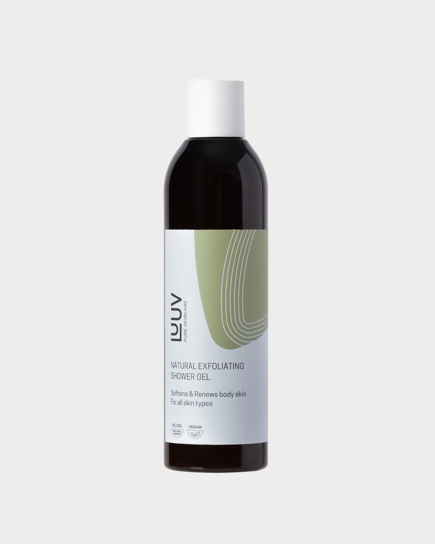 Natural Exfoliating Shower Gel, 200ml