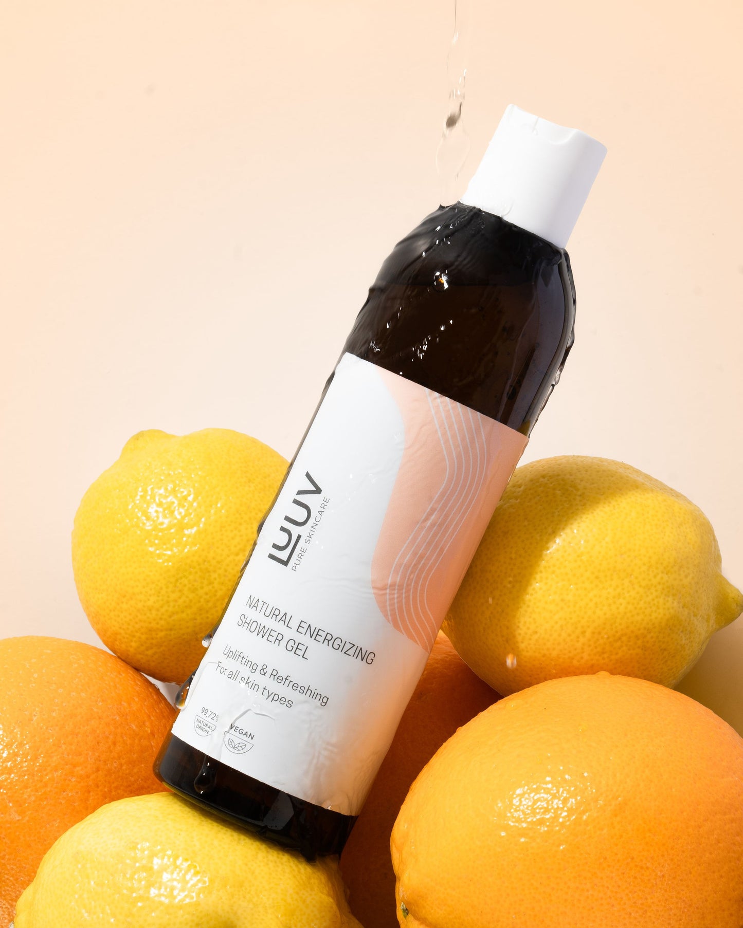 Natural Refreshing Carrot Shower Gel, 200ml