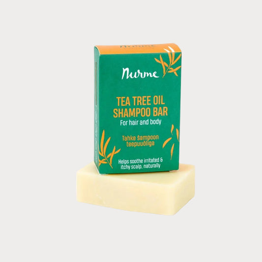 Tea Tree Oil Shampoo Bar – Itchy Scalp, 100g